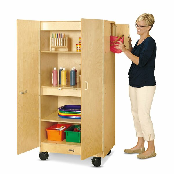 Jonti-Craft Hideaway Storage Cabinet-Mobile 5946JC